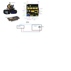 Robot Tank Layout Wifi Connections
